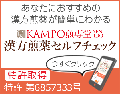 漢方煎薬セルフチェック